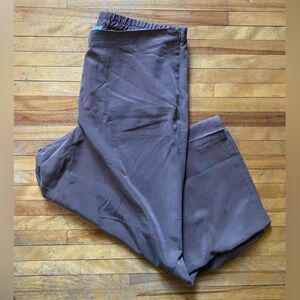 NWT Sz XL J. Jill Brown Wide Leg Cropped Pants